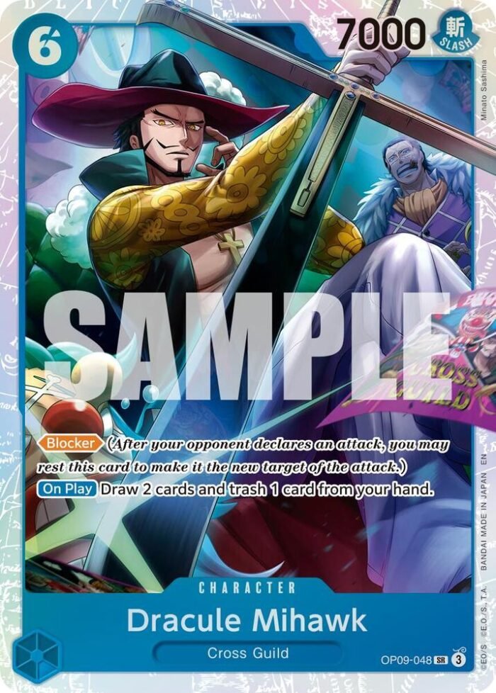 Dracule Mihawk (Reprint) - PRB02 Premium Booster -The Best- Vol.2 - Imagen 1