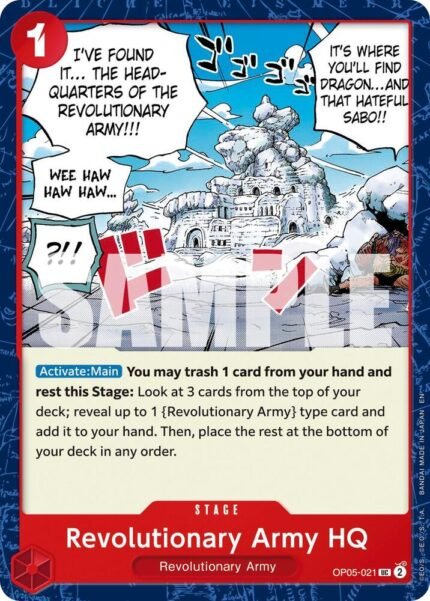 Revolutionary Army HQ (Reprint) - PRB02 Premium Booster -The Best- Vol.2