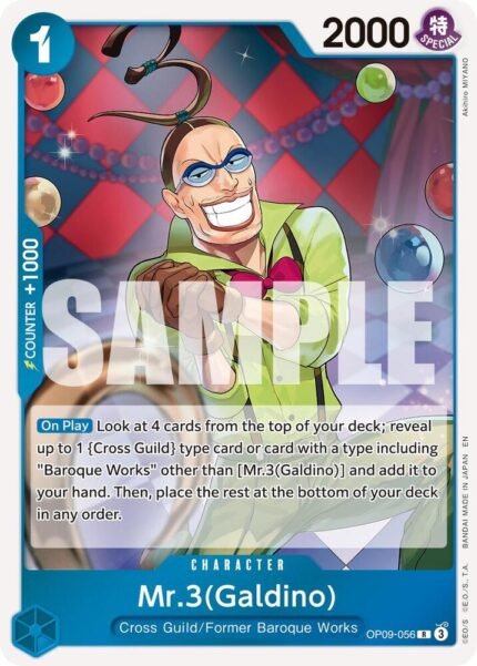 Mr.3(Galdino) (Reprint) - PRB02 Premium Booster -The Best- Vol.2
