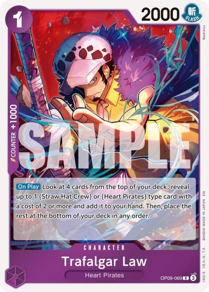 Trafalgar Law (Reprint) - PRB02 Premium Booster -The Best- Vol.2 - Imagen 1