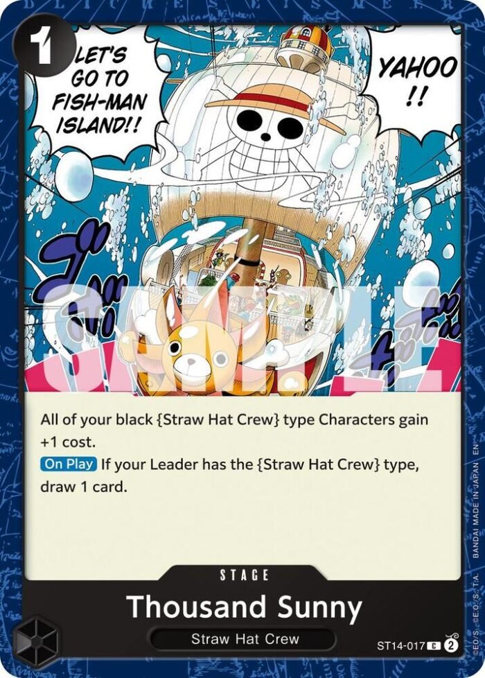 Thousand Sunny (Pirate Foil) - PRB02 Premium Booster -The Best- Vol.2 - Imagen 1