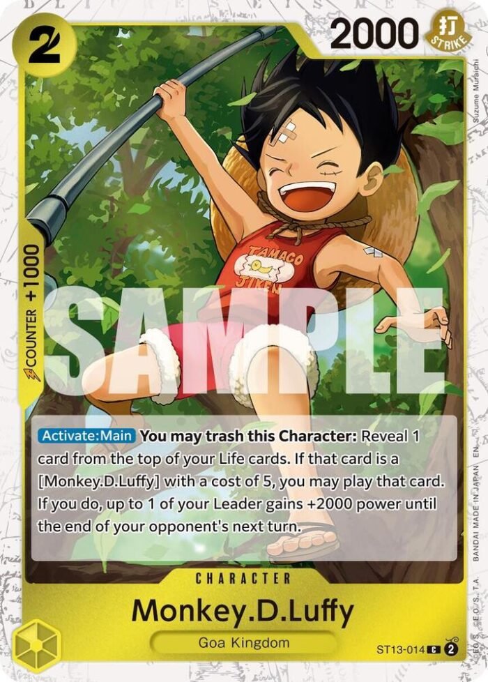 Monkey.D.Luffy (Pirate Foil) - PRB02 Premium Booster -The Best- Vol.2 - Imagen 1