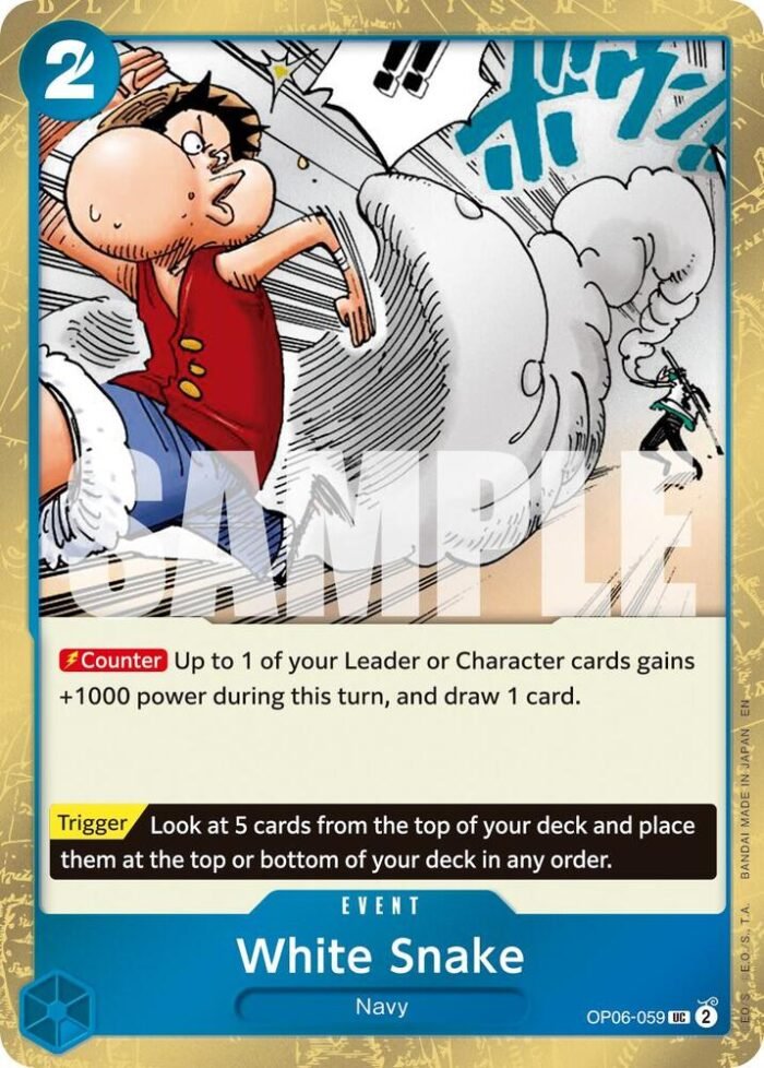 White Snake (Pirate Foil) - PRB02 Premium Booster -The Best- Vol.2 - Imagen 1