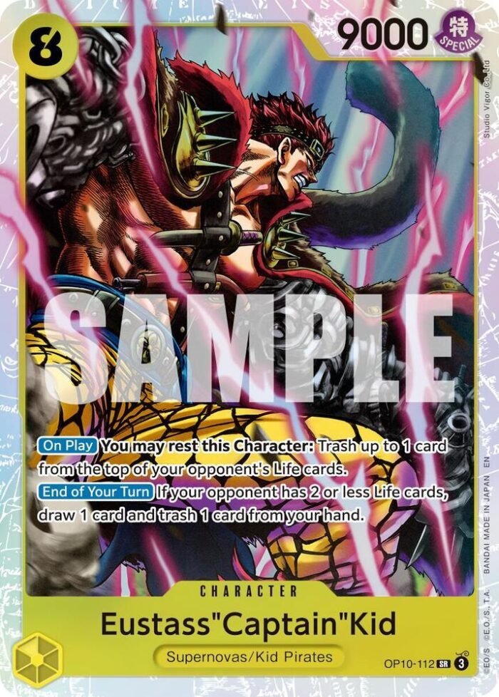Eustass"Captain"Kid (Reprint) - PRB02 Premium Booster -The Best- Vol.2 - Imagen 1