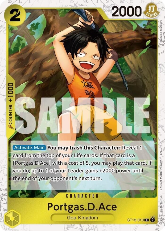 Portgas.D.Ace (Pirate Foil) - PRB02 Premium Booster -The Best- Vol.2 - Imagen 1