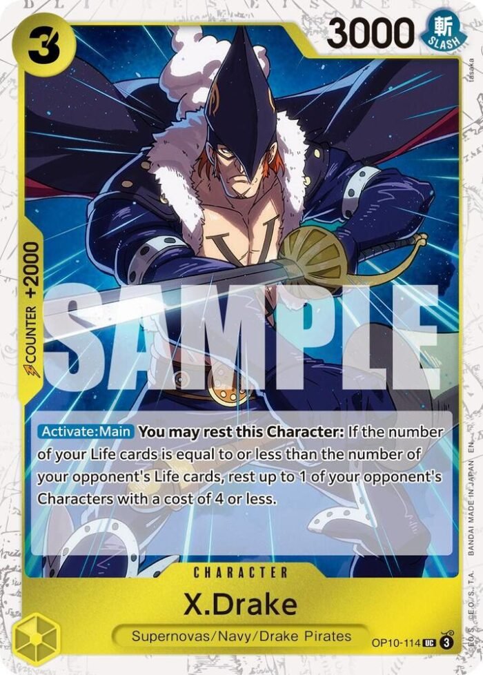X.Drake (Pirate Foil) - PRB02 Premium Booster -The Best- Vol.2 - Imagen 1