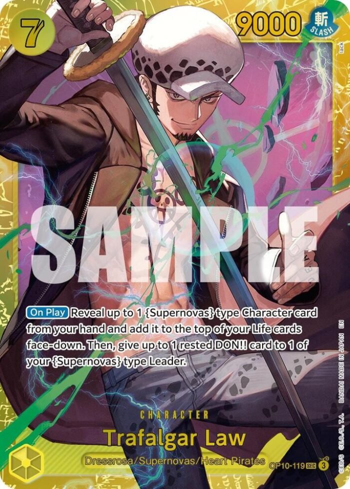 Trafalgar Law (Reprint) - PRB02 Premium Booster -The Best- Vol.2 - Imagen 1