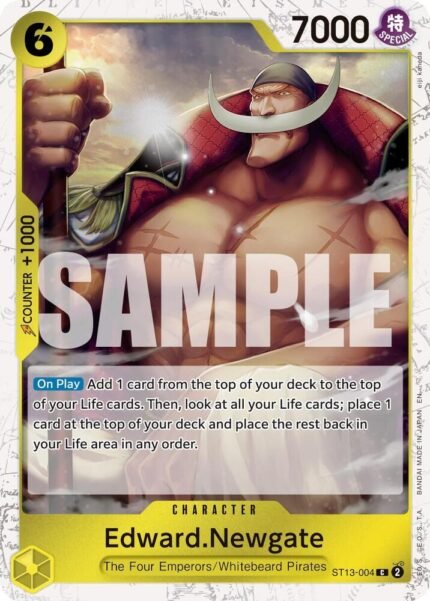Edward.Newgate (Pirate Foil) - PRB02 Premium Booster -The Best- Vol.2