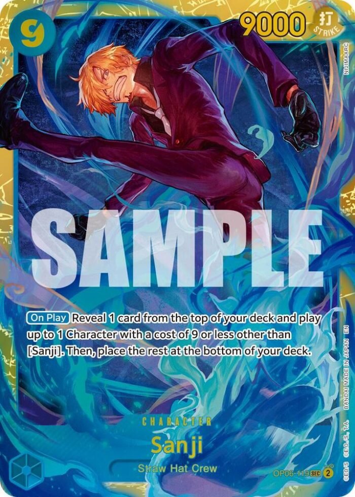 Sanji (Reprint) - PRB02 Premium Booster -The Best- Vol.2 - Imagen 1