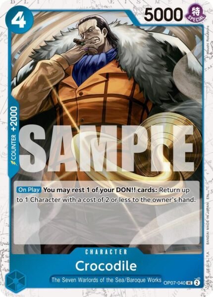 Crocodile (Pirate Foil) - PRB02 Premium Booster -The Best- Vol.2
