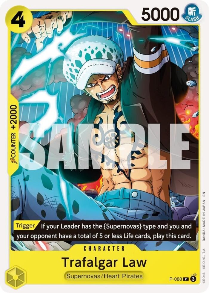 Trafalgar Law (Reprint) - PRB02 Premium Booster -The Best- Vol.2 - Imagen 1