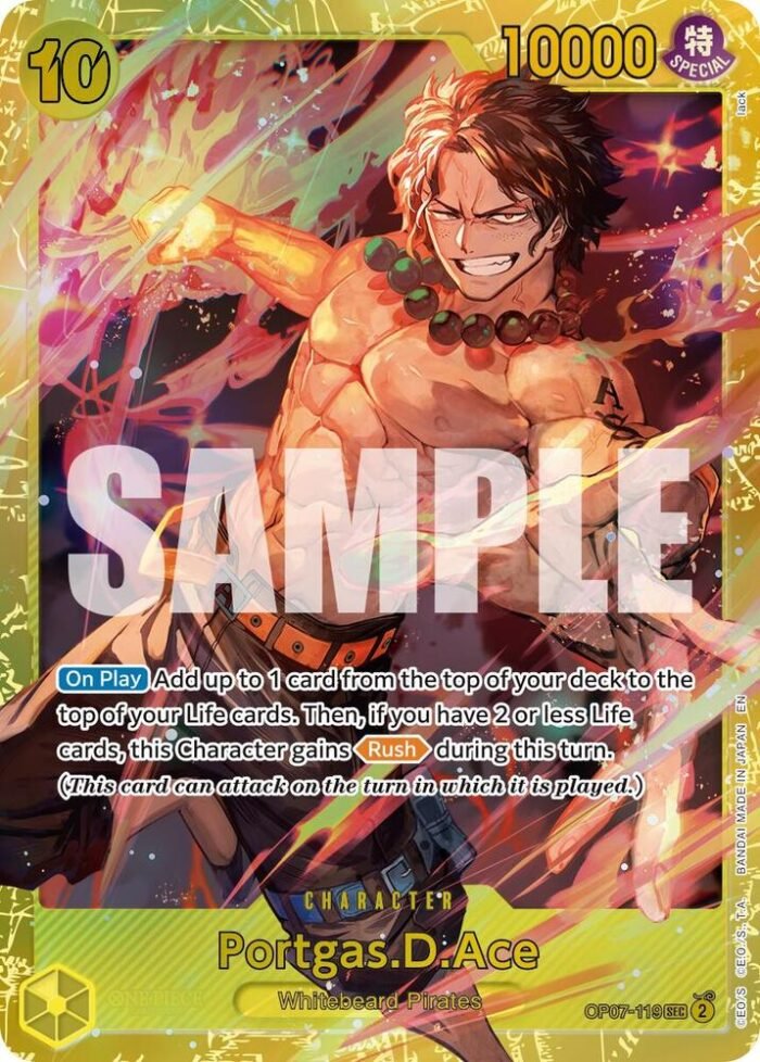 Portgas.D.Ace (Reprint) - PRB02 Premium Booster -The Best- Vol.2 - Imagen 1