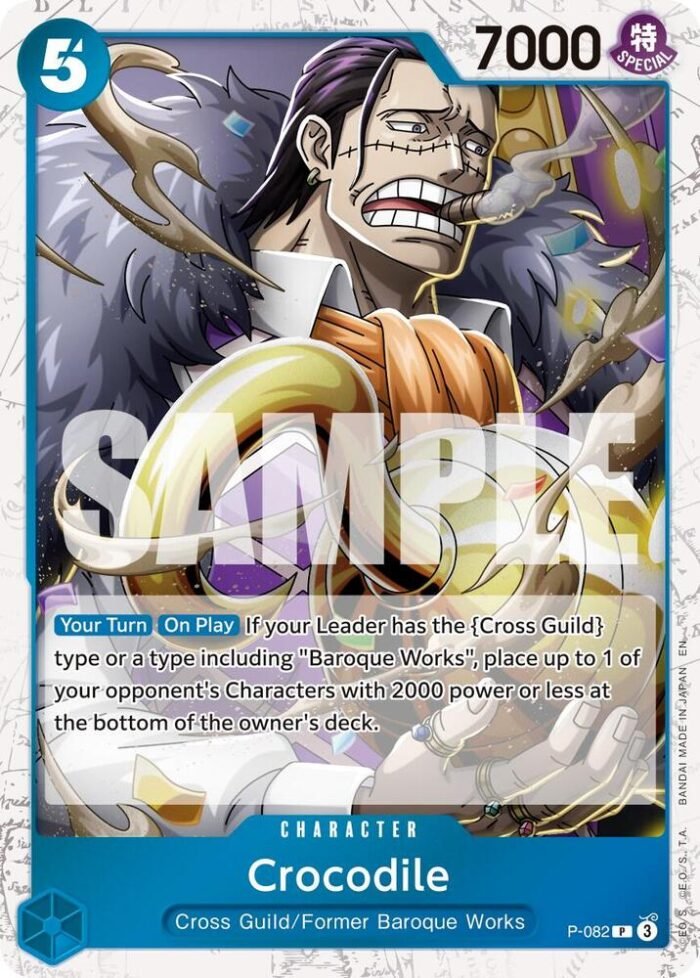 Crocodile (Pirate Foil) - PRB02 Premium Booster -The Best- Vol.2 - Imagen 1
