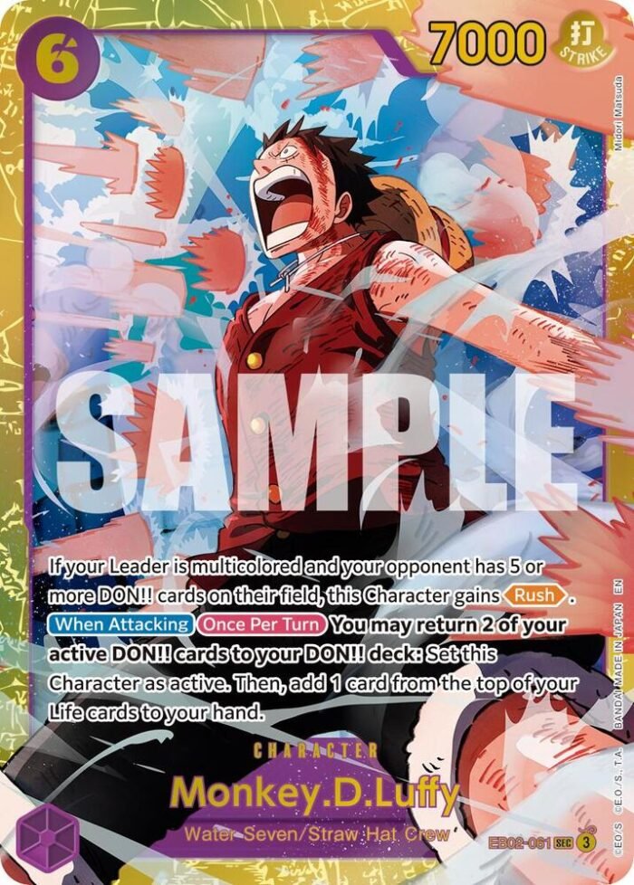 Monkey.D.Luffy (Reprint) - PRB02 Premium Booster -The Best- Vol.2 - Imagen 1