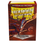 Dragon Shield Matte - Crimson 100u