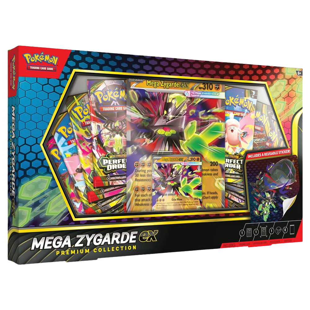 261b1aca-28ff-476b-a266-1381df58040e Pokémon TCG: Mega Zygarde ex Premium Collection ESPAÑOL - Imagen 1