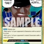 You Ain't Even Worth Killing Time!! - OP06 Wings of the Captain