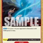 Blue Dragon Seal Water Stream - OP06 Wings of the Captain