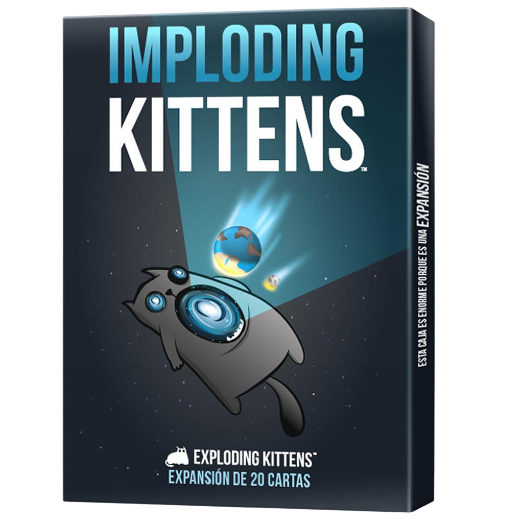 709497ab-c3ed-4312-bfa2-c46cd7c2fbd2 Imploding Kitten (Expansion Juego Base) - Imagen 1
