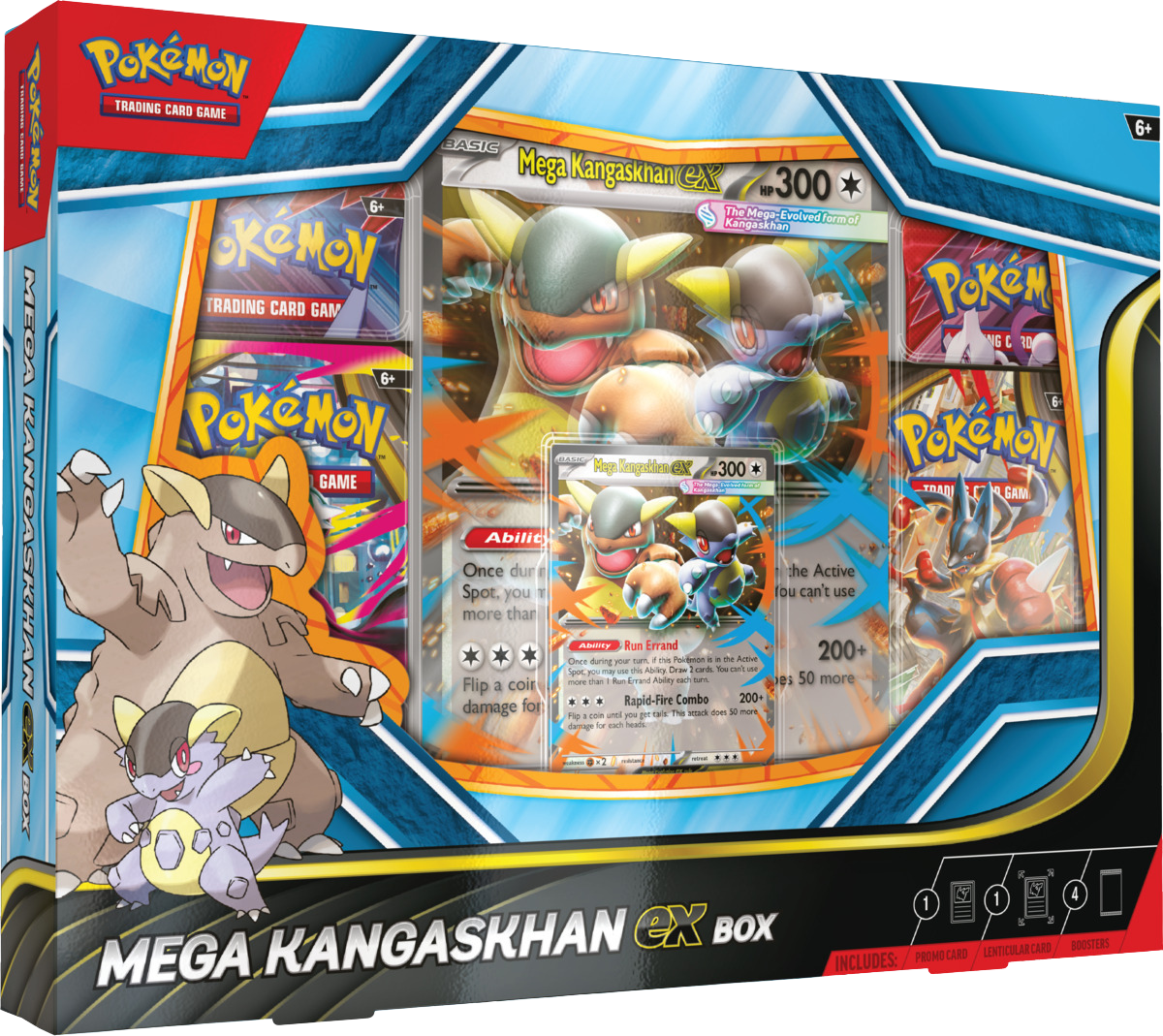 b7ac00b2-1e26-4571-b6e2-23914ca1ffab Pokemon TCG Mega Kangaskhan Ex Box ESPAÑOL - Imagen 1