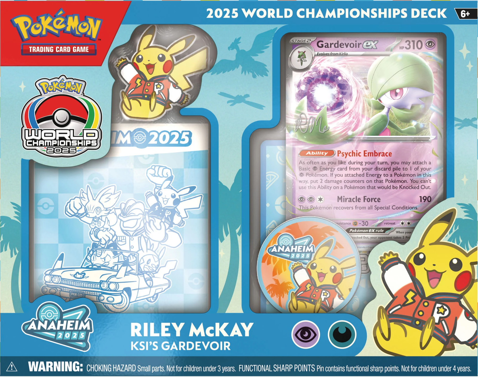 f6b2f56b-b4a5-4a22-8713-13ce50edc13e Pokemon TCG World Championships Deck 2025 INGLES KSI´S Gardevoir - Imagen 1