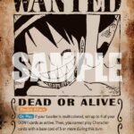 Monkey.D.Luffy (Wanted Poster) - OP13 Carrying On His Will