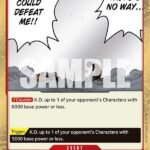There's No Way You Could Defeat Me!! - EB01 Memorial Collection