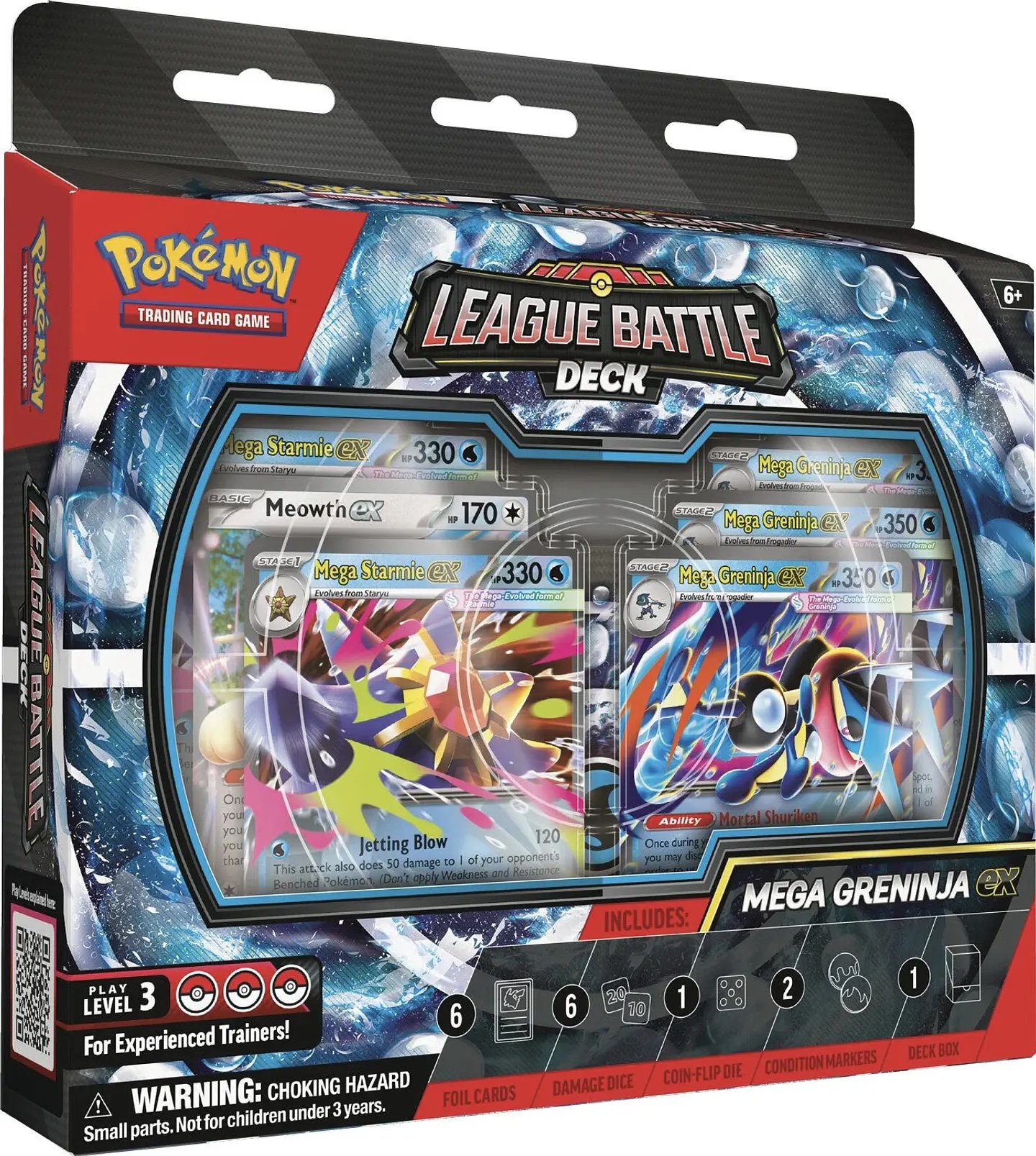 img_0879 POKÉMON TCG MEGA GRENINJA EX LEAGUE BATTLE DECK (2026) ESPAÑOL - Imagen 1