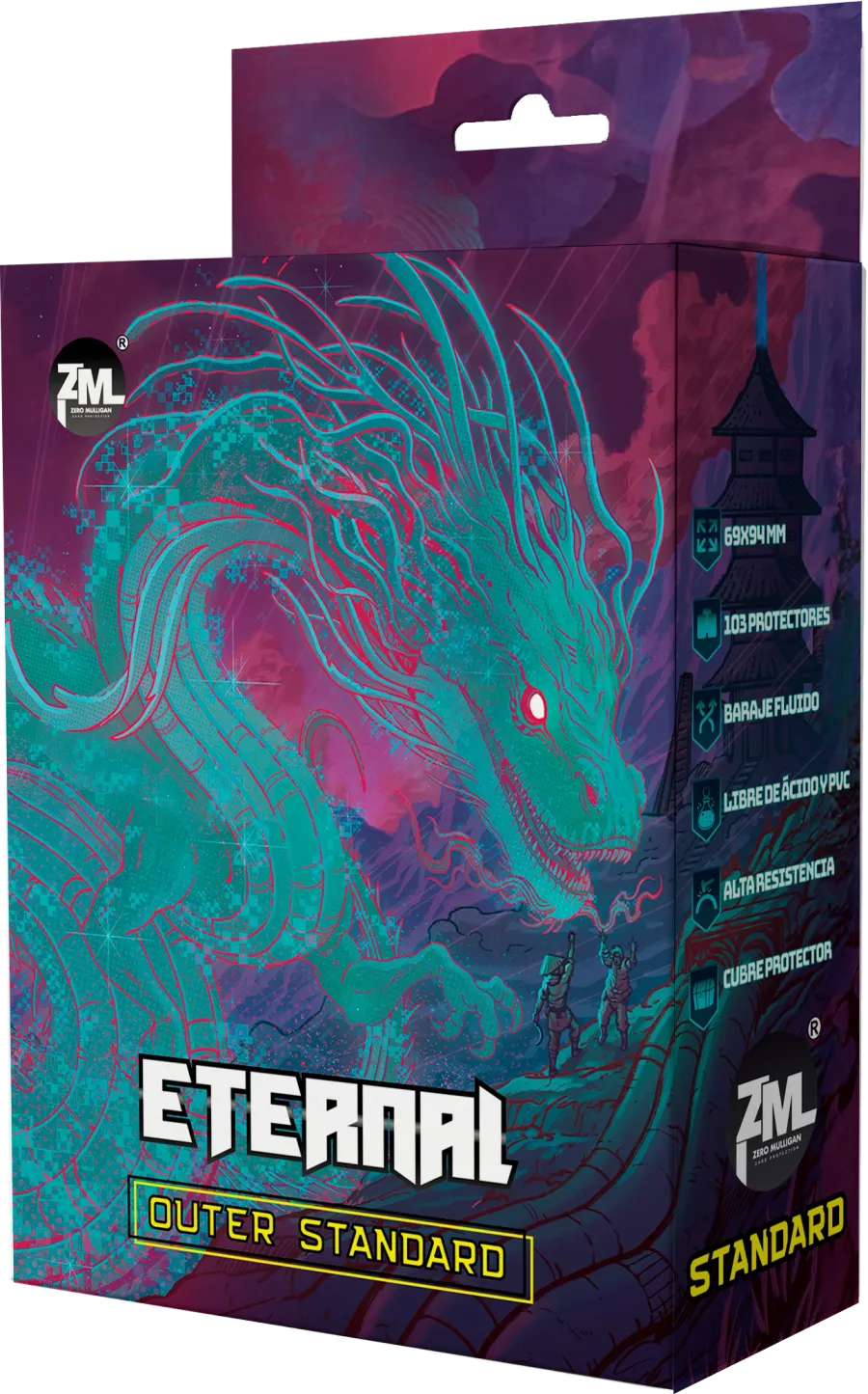 Outer Sleeve Standar Zero Mulligan Protectores Estandar Outer Sleeve Eternal | Zero Mulligan - Imagen 1